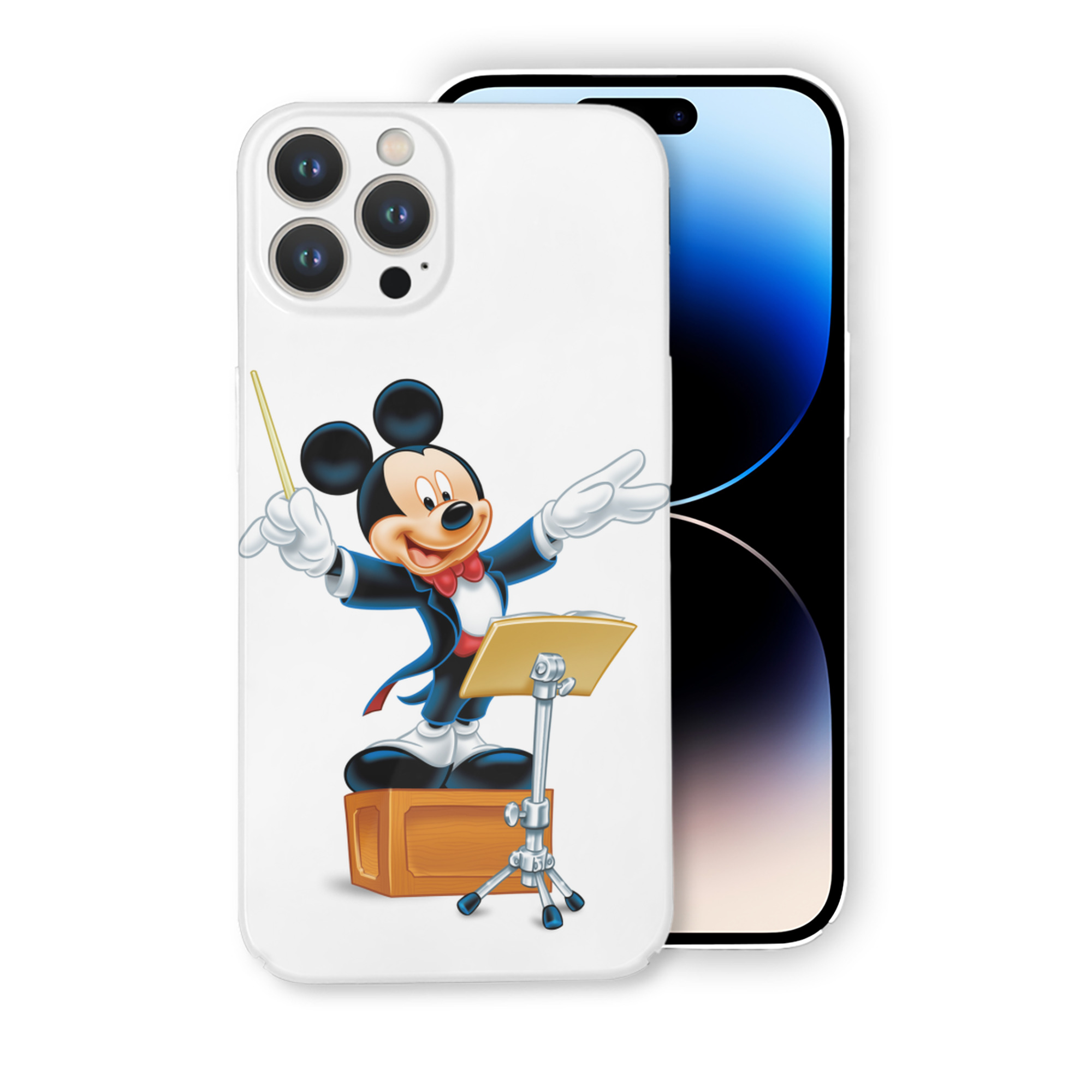 （画像用） ミッキーマウス Mickey Mouse 【iPhone 14シリーズ対応】ハードケース